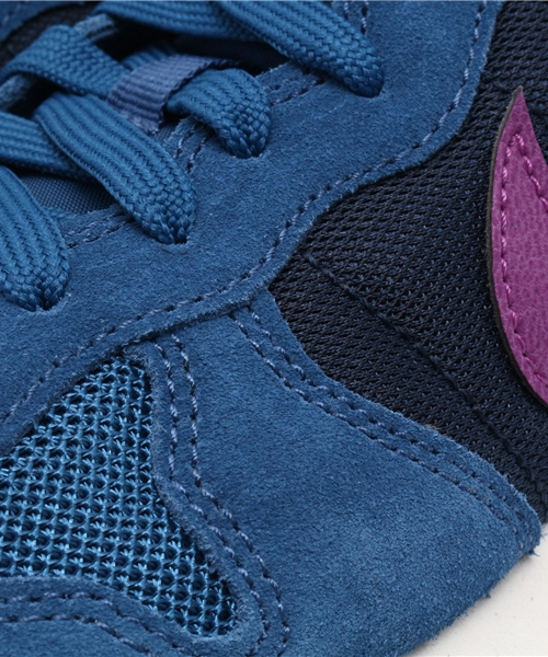 NIKE（ナイキ）の「ウィメンズ ナイキ インターナショナリスト スエード WMNS NIKE INTERNATIONALIST 629684（スニーカー・レディース・グレー/レッド/ブルー・23cm/24cm/24.5cm/23.5cm）」の8枚目の写真