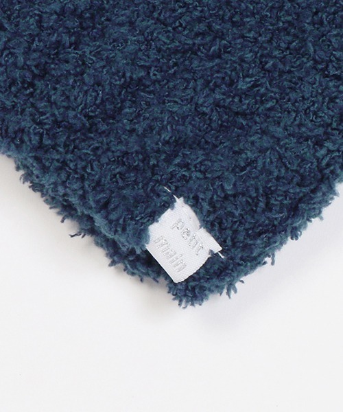 petit main（プティマイン）の「とんがりマシュマロビーニー（ニットキャップ/ビーニー・キッズ・キャメル/ライトグリーン/アイボリー/ネイビー/ライトピンク・48cm/46cm）」の8枚目の写真