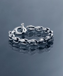 YArKA（ヤーカ）の「【YArKA/ヤーカ】lily motif parts bracelet [DB4] 百合の葉パーツデザインブレスレット（ブレスレット）」