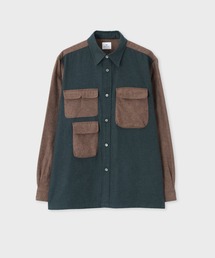 ポールスミス　ブラウス　ミックス　グリーン系 Paul Smith｜ポール・スミスのシャツ/ブラウス（グリーン