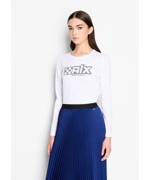 ARMANI EXCHANGE | 【A|X アルマーニ エクスチェンジ】デザインロゴ　長袖クルーネックTシャツ/REGULAR(Tシャツ/カットソー)
