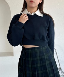 マルチWAYクロップドスウェット【ZOZOTOWN限定アイテム】