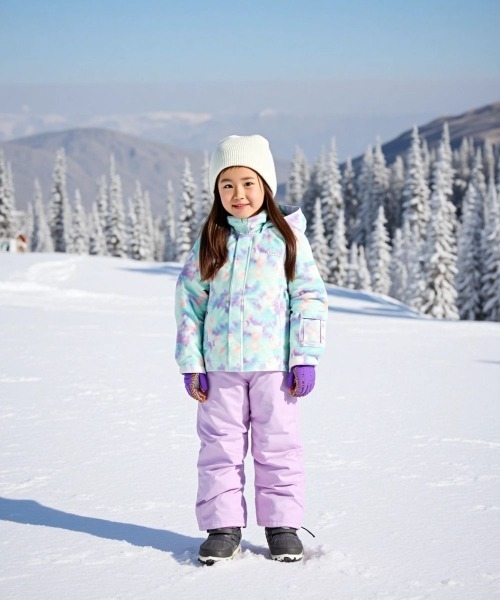 【新品未使用】Ocean Pacificスノーウェア パープル系150cm セール】【OP:オーピー】キッズスノーウェア上下セット スキー