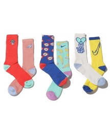 NIKE（ナイキ）の「NIKE U NK ED CSH CRW 3P 144 MKR MVS / ナイキ クッションド クルー ソックス (3足)【SP】（ソックス/靴下）」