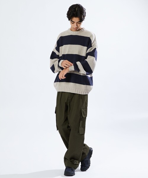 FREAK'S STORE(フリークスストア)の「限定展開 スタンダードフィット M-47 フィールドパンツ/カーゴパンツ(カーゴパンツ・メンズ・ブラック/オリーブ・SMALL/MEDIUM/LARGE)」の17枚目の写真