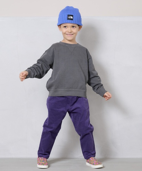 BIG FIELD（ビッグフィールド）の「ピグメントスウェット（80～150cm）（スウェット・キッズ・ブルー/オフホワイト/パープル/グリーン/ブラック/マスタード・110/120/130/100/150/140/80/90/95）」の14枚目の写真