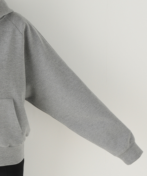 AP STUDIO（エーピーストゥディオ）の「Bonding minimal Parker（パーカー・レディース・チャコールグレー・FREE）」の12枚目の写真