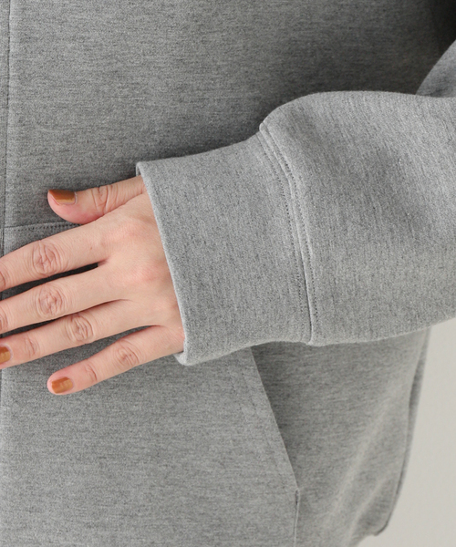 AP STUDIO（エーピーストゥディオ）の「Bonding minimal Parker（パーカー・レディース・チャコールグレー・FREE）」の13枚目の写真