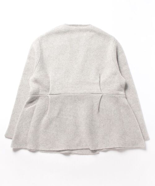 りり⭐︎ROPÉ ペプラムラメニットカーディガン、ナインテイラーキャップ りり⭐︎ROPÉ ペプラムラメニットカーディガン、ナインテイラー