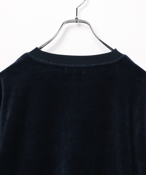 niko and...（ニコアンド）の「[MODE NORM CORE(モードノームコア)]ベロアミリタリモックネックプルオーバー（その他トップス・レディース・ネイビー/ライトグレー/ピンク・MEDIUM/LARGE）」の13枚目の写真