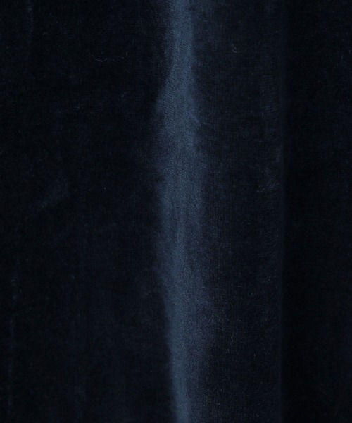 niko and...（ニコアンド）の「[MODE NORM CORE(モードノームコア)]ベロアミリタリモックネックプルオーバー（その他トップス・レディース・ネイビー/ライトグレー/ピンク・MEDIUM/LARGE）」の17枚目の写真