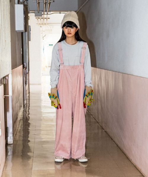 niko and...（ニコアンド）の「[MODE NORM CORE(モードノームコア)]ベロアミリタリモックネックプルオーバー（その他トップス・レディース・ネイビー/ライトグレー/ピンク・MEDIUM/LARGE）」の22枚目の写真