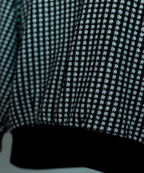 riziere（リジェール）の「ブロックチェックニットソートップス（ニット/セーター・キッズ・ブラック/ブラウン・90/100/110/120/130/140/150）」の9枚目の写真