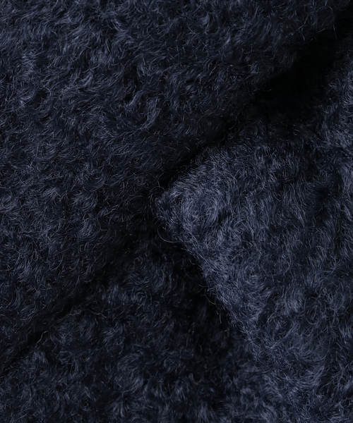 CONTROL FREAK / CTFK（コントロールフリーク）の「【CONTROL FREAK/コントロールフリーク】ブークレーダウンフ風マフラー（マフラー・レディース・グリーン/ホワイト・FREE）」の11枚目の写真