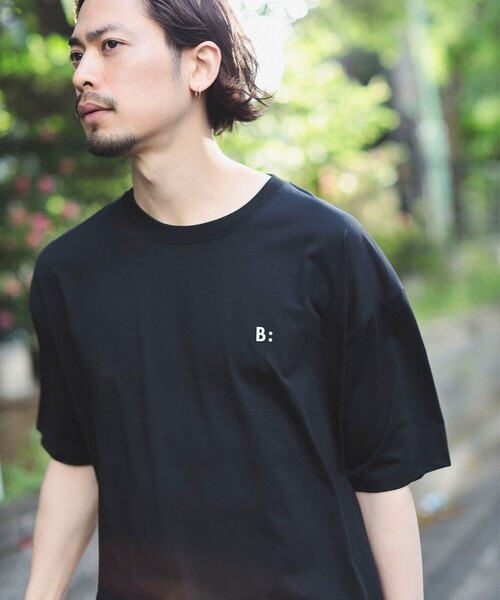 B:MING by BEAMS(ビーミングバイビームス)の「B:MING by BEAMS / ワンポイント ラッシュガード Tシャツ(Tシャツ/カットソー・メンズ・ブラウン系その他5/オフホワイト/ブラック・SMALL/MEDIUM/LARGE/X-LARGE)」の13枚目の写真