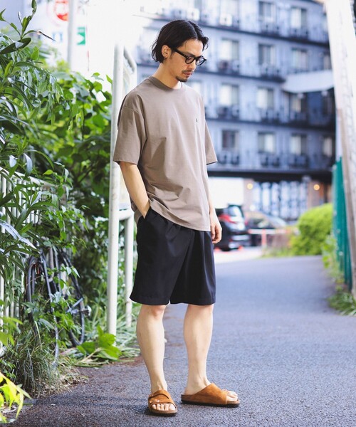 B:MING by BEAMS(ビーミングバイビームス)の「B:MING by BEAMS / ワンポイント ラッシュガード Tシャツ(Tシャツ/カットソー・メンズ・ブラウン系その他5/オフホワイト/ブラック・SMALL/MEDIUM/LARGE/X-LARGE)」の21枚目の写真