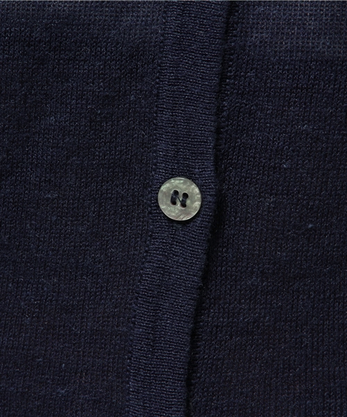 ikka（イッカ）の「14GハイツイストVカーディガン（カーディガン/ボレロ・レディース・ベージュ/オフホワイト/ブルー・FREE）」の12枚目の写真