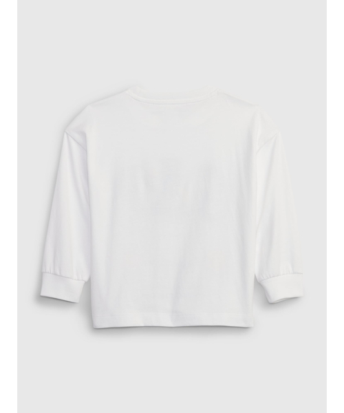 GAP(ギャップ)の「ピーナッツ グラフィックTシャツ (幼児)(Tシャツ/カットソー・キッズ・ホワイト/パープル・5 YRS/12-18M/18-24M/6-12M/3 YRS/2 YRS/4 YRS/3-6M)」の3枚目の写真