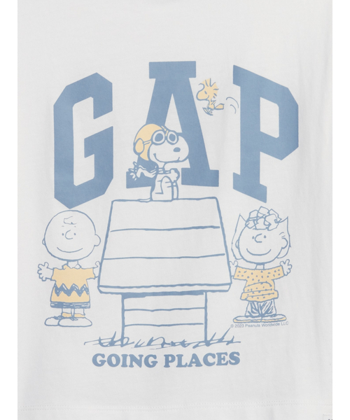 GAP(ギャップ)の「ピーナッツ グラフィックTシャツ (幼児)(Tシャツ/カットソー・キッズ・ホワイト/パープル・5 YRS/12-18M/18-24M/6-12M/3 YRS/2 YRS/4 YRS/3-6M)」の4枚目の写真
