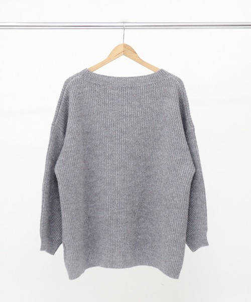 flower(フラワー)の「グリッターニットワンピース(ワンピース・レディース・グレー/アイボリー・FREE)」の16枚目の写真