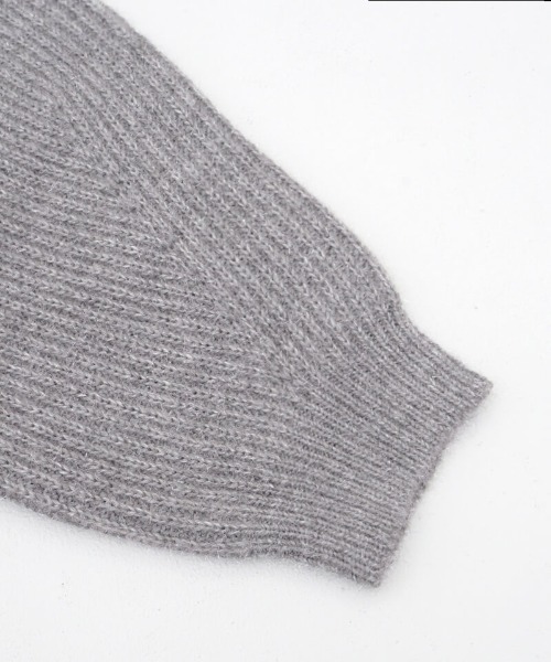 flower(フラワー)の「グリッターニットワンピース(ワンピース・レディース・グレー/アイボリー・FREE)」の17枚目の写真