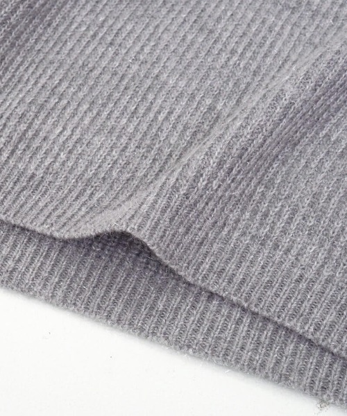 flower(フラワー)の「グリッターニットワンピース(ワンピース・レディース・グレー/アイボリー・FREE)」の18枚目の写真