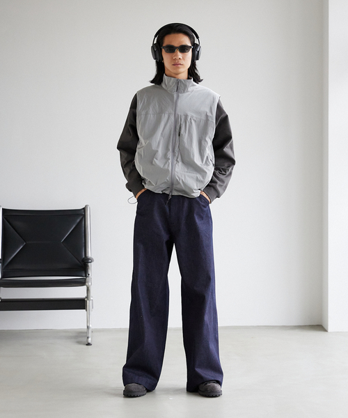 JOURNAL STANDARD(ジャーナルスタンダード)の「【LIMONTA/E × OCTA】ナイロン ベスト(ベスト・メンズ・ライトグレー/ブラック/ブラウン・MEDIUM/LARGE)」の10枚目の写真
