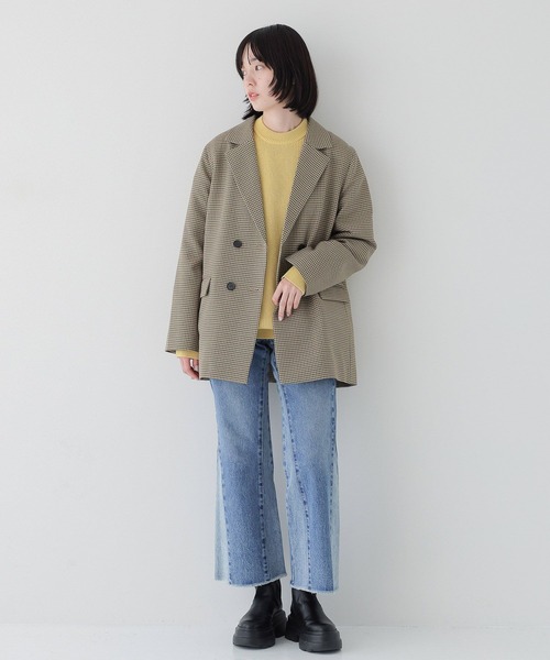 LOWRYS FARM(ローリーズファーム)の「UNISEXプルオーバー 980537(ニット/セーター・レディース・ネイビー/ピンク/グリーン/イエロー/ブルー・FREE)」の10枚目の写真