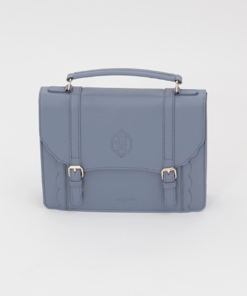 axes femme（アクシーズファム）の「薔薇モチーフ型押しサッチェル（ショルダーバッグ・レディース・ブラウン/ピンク/ブルー・FREE）」の16枚目の写真