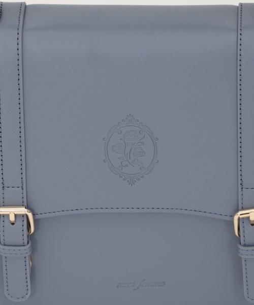 axes femme（アクシーズファム）の「薔薇モチーフ型押しサッチェル（ショルダーバッグ・レディース・ブラウン/ピンク/ブルー・FREE）」の11枚目の写真