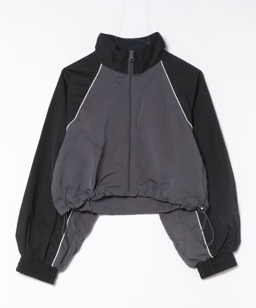 タフタバイカラーブルゾン（ブルゾン）｜y/m by RIKA（イムバイリカ）