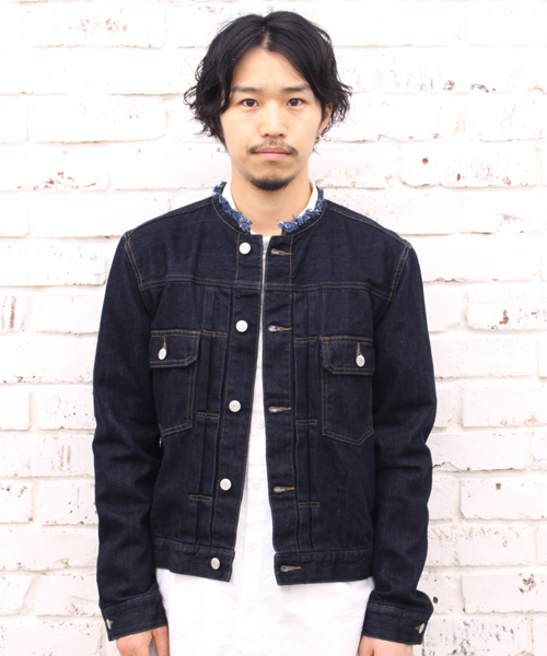 CIAOPANIC（チャオパニック）の「【Ciaopanic】　2NDタイプ　Ｇジャン（デニムジャケット・メンズ・インディゴブルー/サックスブルー・LARGE/MEDIUM）」の3枚目の写真