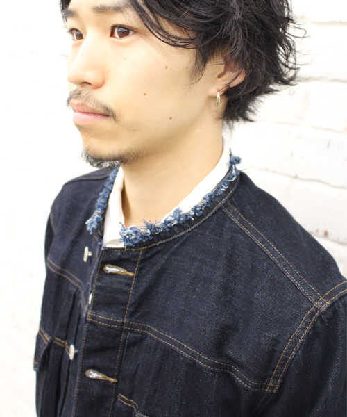 CIAOPANIC（チャオパニック）の「【Ciaopanic】　2NDタイプ　Ｇジャン（デニムジャケット・メンズ・インディゴブルー/サックスブルー・LARGE/MEDIUM）」の6枚目の写真