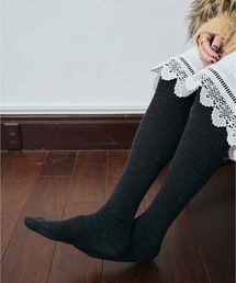 MEDE19F（メデジュウキュウ）の「ＭＥＤＥ１９Ｆ　ノスタルジックな裏起毛縄編み柄タイツ（タイツ/ストッキング）」