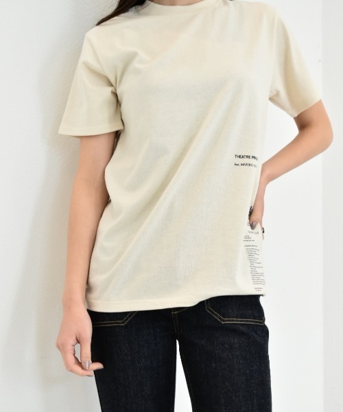 THEATRE PRODUCTS(シアタープロダクツ)の「限定展開【THEATRE PRODUCTS×Mariko Ohyaコラボ】Red Rose Tシャツ(Tシャツ/カットソー・レディース・アイボリー/ホワイト・FREE)」の9枚目の写真