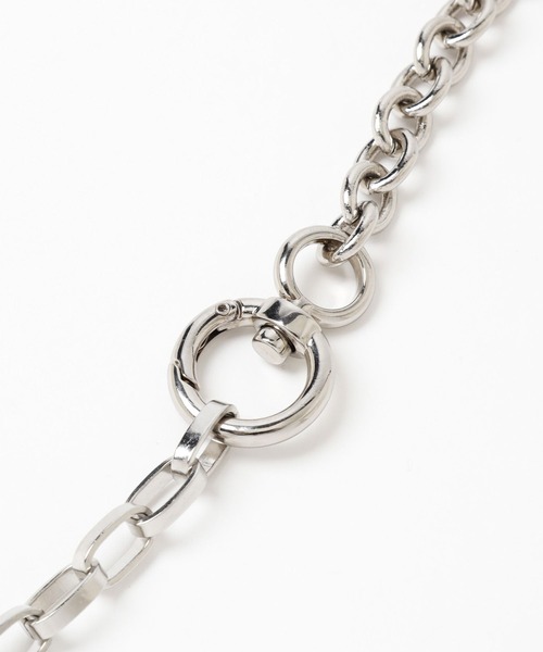 HARE（ハレ）の「マルチチェーンネックレス(HARE)（ネックレス・メンズ・シルバー・FREE）」の4枚目の写真