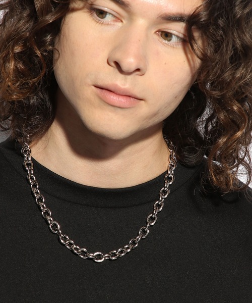 HARE（ハレ）の「マルチチェーンネックレス(HARE)（ネックレス・メンズ・シルバー・FREE）」の12枚目の写真