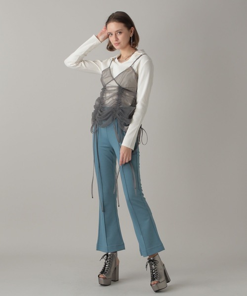 ドゥロワー　2024FALL2 ウェザーテイラードワンピース　ロングジレ ドゥロワー 2024FALL2 ウェザーテイラードワンピース ロングジレ