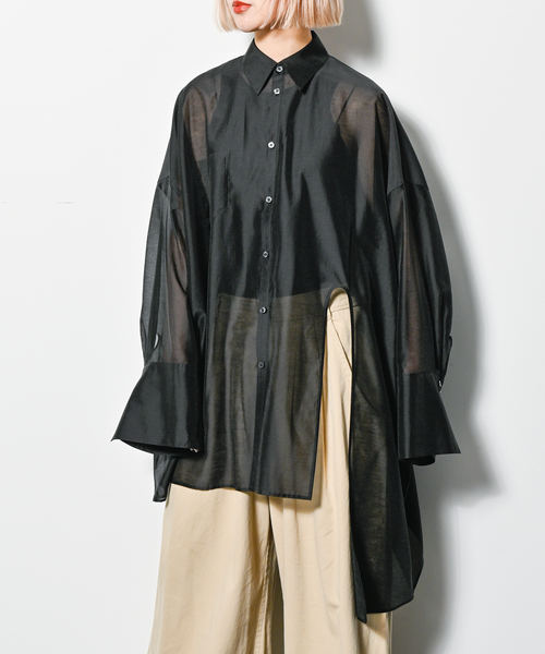 超特価セール開催！！ CITYSHOP（シティーショップ）の「ASYMMETRY CUTTING シャツ トップス