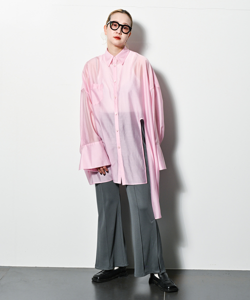 CITYSHOP（シティーショップ）の「ASYMMETRY CUTTING シャツ（シャツ 