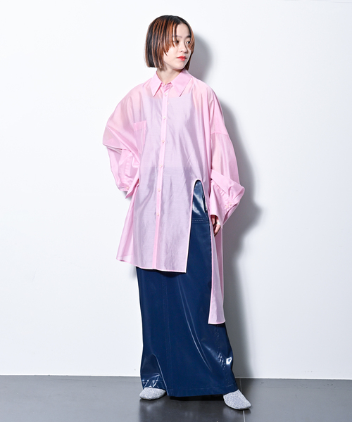 CITYSHOP（シティーショップ）の「ASYMMETRY CUTTING シャツ