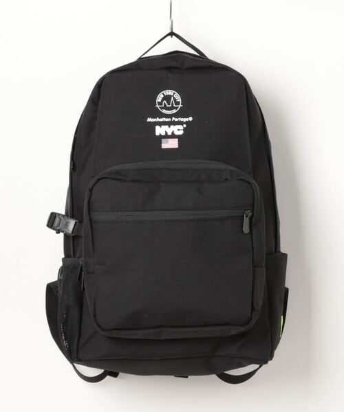 Manhattan Portage(マンハッタンポーテージ)の「Townsend Backpack Vinyl Lining NEW YORK CITY(バックパック/リュック・メンズ・ブラック・LARGE)」の15枚目の写真
