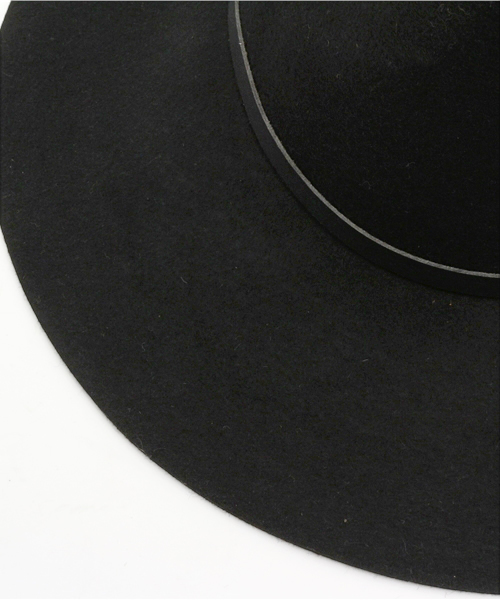 VENCEEXCHANGE（ヴァンスエクスチェンジ）の「フェルト中折れツバ広ハット（ハット・レディース・グレー/ベージュ/ブラック・FREE）」の7枚目の写真