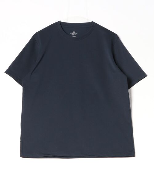 TIGORA(ティゴラ)の「ティゴラ TIGORA ストレッチTシャツ SOLOTEX(R)使用(Tシャツ/カットソー・メンズ・ホワイト/ネイビー/ブラック・M/L/LL/3L/S)」の1枚目の写真