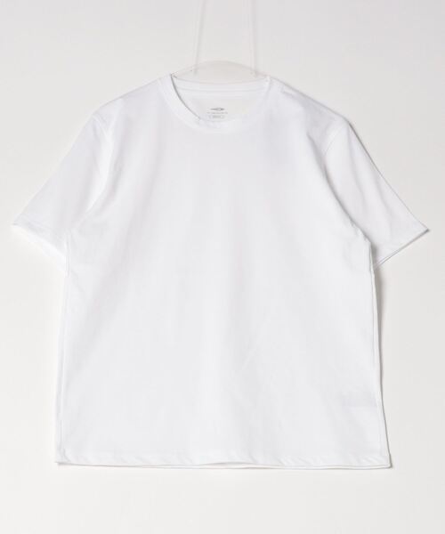 TIGORA(ティゴラ)の「ティゴラ TIGORA ストレッチTシャツ SOLOTEX(R)使用(Tシャツ/カットソー・メンズ・ホワイト/ネイビー/ブラック・M/L/LL/3L/S)」の2枚目の写真