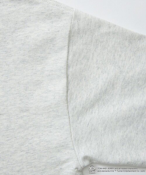 FREAK'S STORE（フリークスストア）の「限定展開 TOM and JERRY/トムとジェリー 別注 ビッグシルエット バックプリント クルーネックTシャツ/OOOPS（Tシャツ/カットソー・メンズ・グレイッシュブルー/アッシュグレー/ブラック/ホワイト/ネイビー・SMALL/MEDIUM/LARGE）」の11枚目の写真