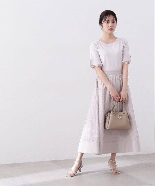 美品☆ フレッドペリー フレア フレンチスリーブニットポロ A