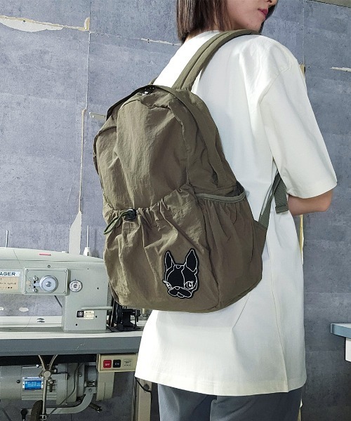 CRYSTAL BALL（クリスタルボール）の「ヒッピーバックパック（バックパック/リュック・レディース・サックスブルー/ピンク/カーキ/ブラック・FREE）」の3枚目の写真