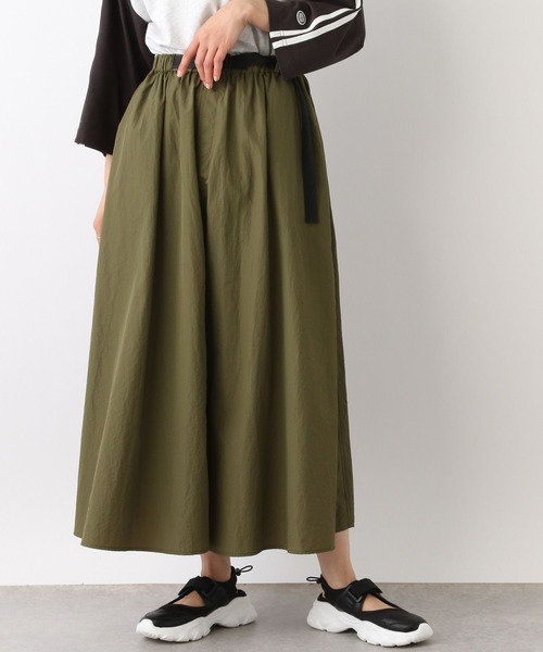 LEPSIM（レプシィム）の「ベルト付きフレアスカート　104970（スカート・レディース・アイボリー/ブラック/カーキ・FREE）」の3枚目の写真
