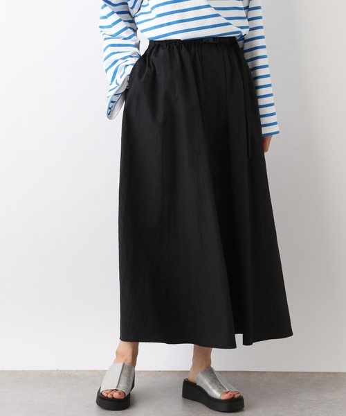 LEPSIM（レプシィム）の「ベルト付きフレアスカート　104970（スカート・レディース・アイボリー/ブラック/カーキ・FREE）」の17枚目の写真